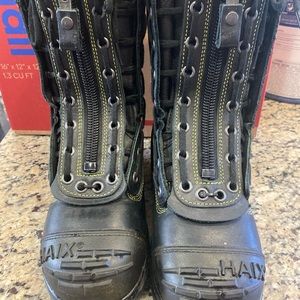 COPY - HAIX Special Fighter Extreme Fire/Ems Boots Mens Med size 6/Womens Med s…